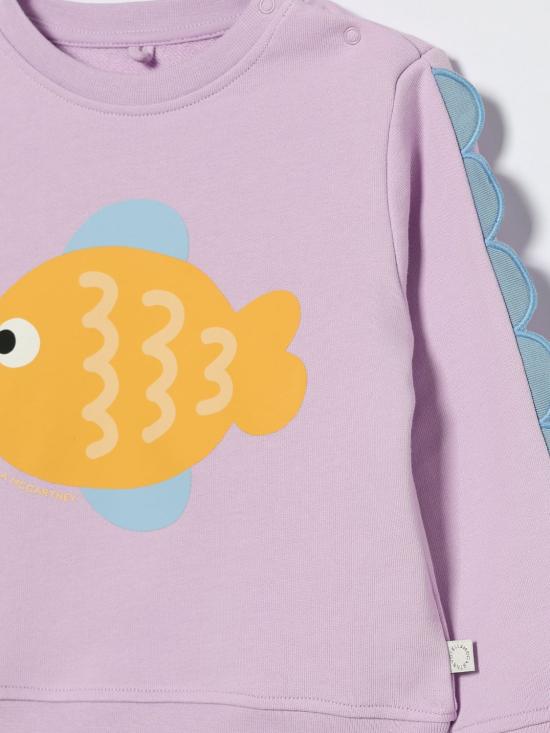 26SS [키즈] 스텔라 맥카트니 풀오버 TY4A40Z3409 539 Violet - STELLA MCCARTNEY