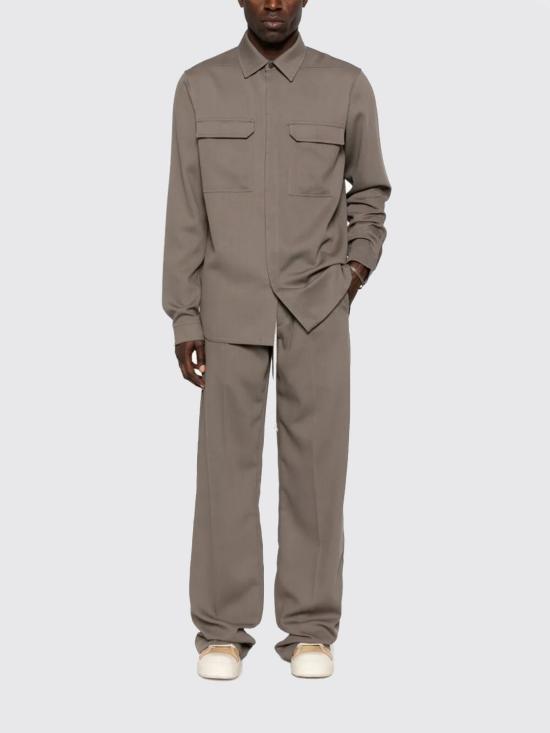 26SS 릭 오웬스 긴팔 셔츠 RU01F2291WT 34 Grey - RICK OWENS