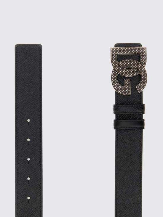 26SS 돌체앤가바나 가죽 벨트 BC4943AG651 8B956 Black - DOLCE & GABBANA