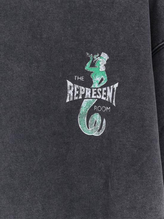 26SS 리프레젠트 후드 티셔츠 MLM100616 47 Grey - REPRESENT