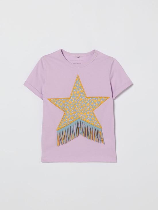26SS [키즈] 스텔라 맥카트니 티셔츠 TY8B01Z0434 539 Violet