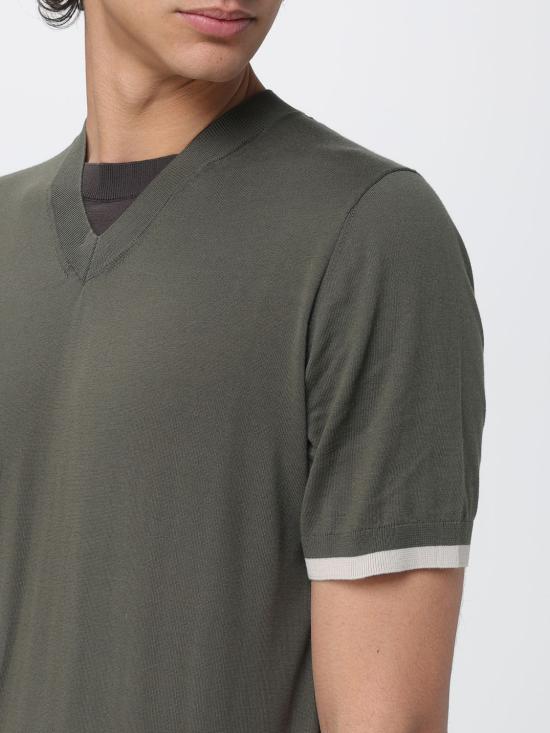 26SS 파올로페코라 스웨터 A014F100 5407 Green - PAOLO PECORA