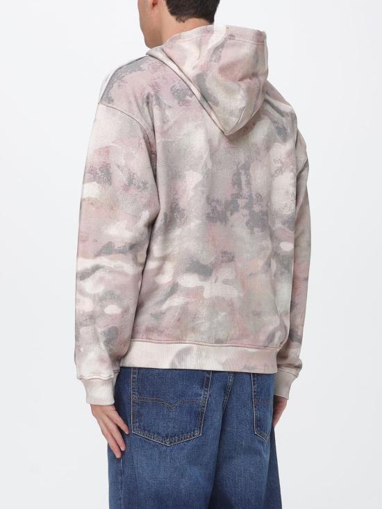 26SS 디젤 후드 티셔츠 A202160WFCX 5DGA Sand - DIESEL