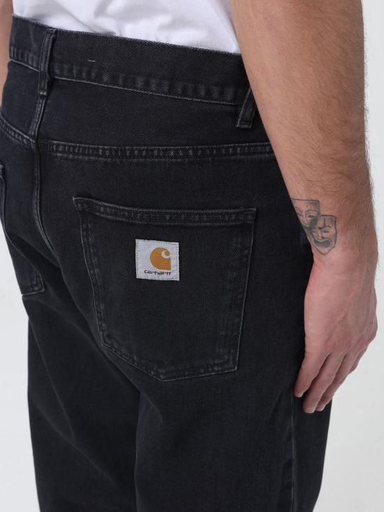 26SS 칼하트 WIP 메이틀랜드 데님 뉴엘 팬츠 I029208 8906 Black - CARHARTT WIP