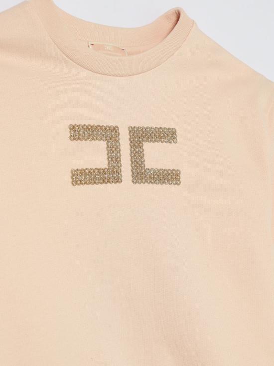 26SS [키즈] 엘리자베타프랜치 풀오버 EGFE0610FF002 C125 Pink - ELISABETTA FRANCHI