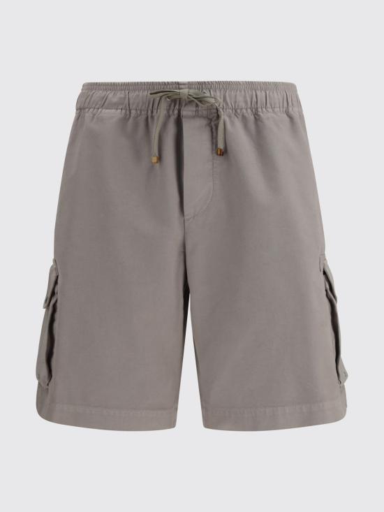 26SS 브루넬로 쿠치넬리 숏팬츠 M252DU0025 C6035 Brown - BRUNELLO CUCINELLI