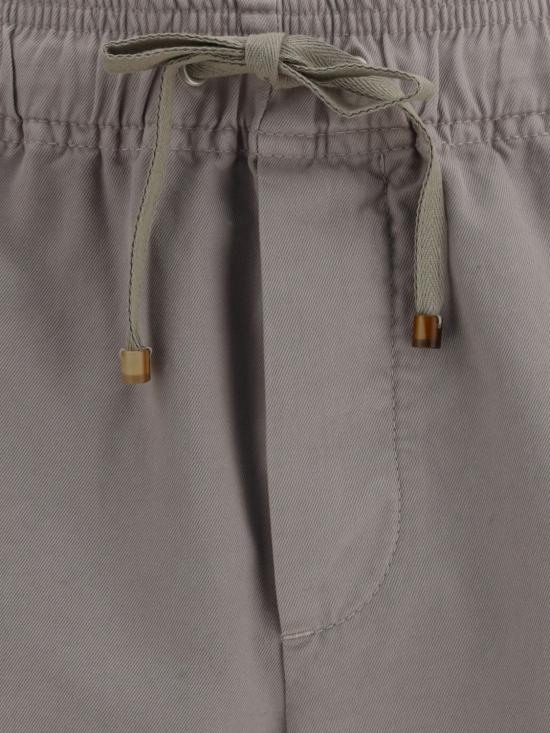 26SS 브루넬로 쿠치넬리 숏팬츠 M252DU0025 C6035 Brown - BRUNELLO CUCINELLI