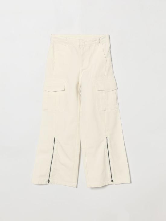 26SS [키즈] 스텔라 맥카트니 스트레이트 팬츠 TY6E60Z2661 101 White