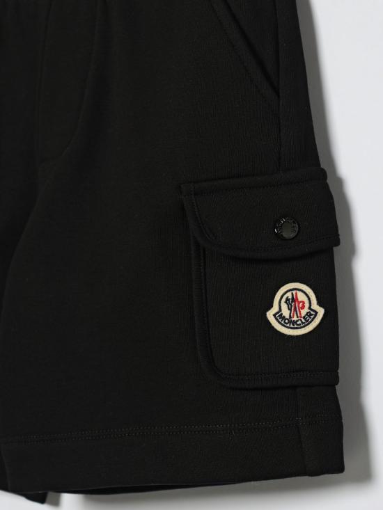 26SS [키즈] 몽클레어 쇼츠/버뮤다 8H0000889AKM 999 Black - MONCLER