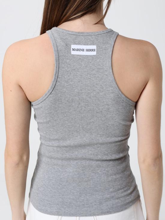 26SS 마린세르 민소매 티셔츠 WTT014ACJER0011 GR50 Grey - MARINE SERRE