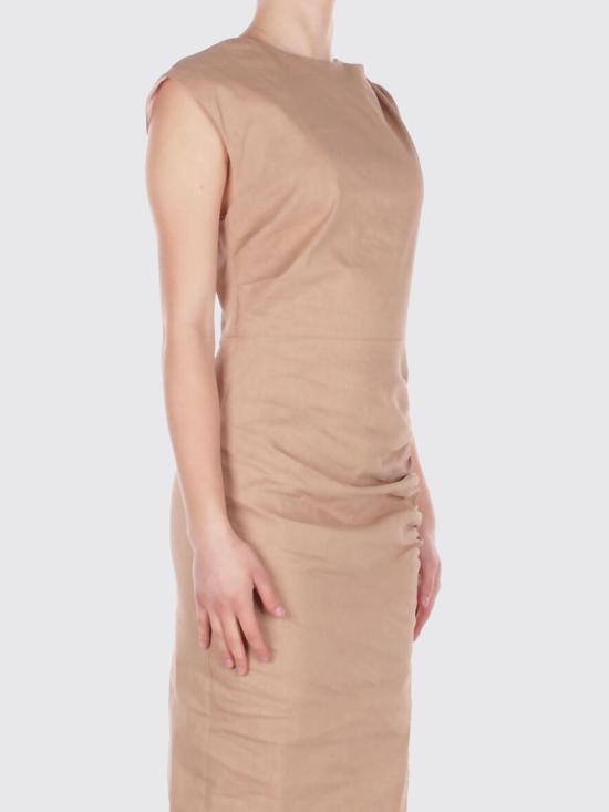 26SS 핑코 롱 원피스 106521A34I D41 Beige - PINKO