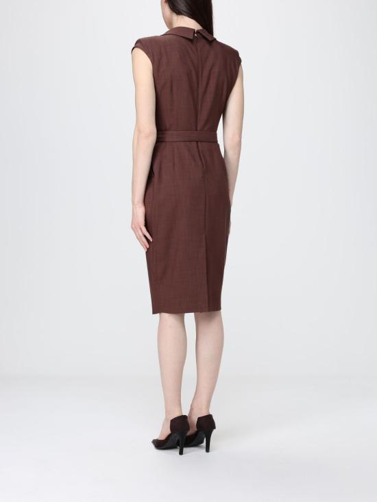 26SS 핑코 롱 원피스 106565A2W6 L78 Brown - PINKO
