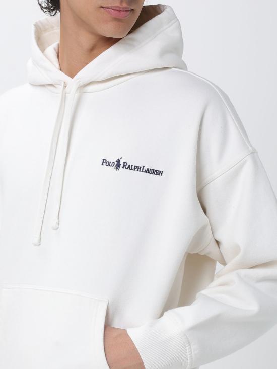 26SS 폴로 랄프로렌 후드 티셔츠 710B13487 003 White - POLO RALPH LAUREN