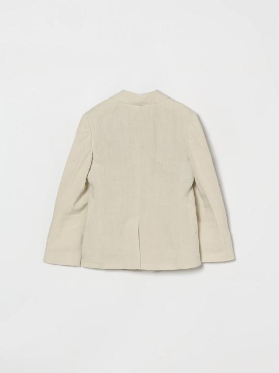 26SS [키즈] 돌체앤가바나 캐주얼 자켓 L41E97FU4LH A3791 Beige - DOLCE & GABBANA