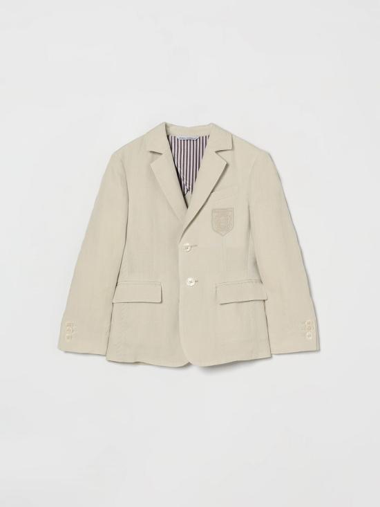 26SS [키즈] 돌체앤가바나 캐주얼 자켓 L41E97FU4LH A3791 Beige