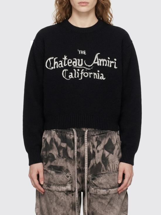 26SS 아미리 스웨터 AWTOKN1038 Black