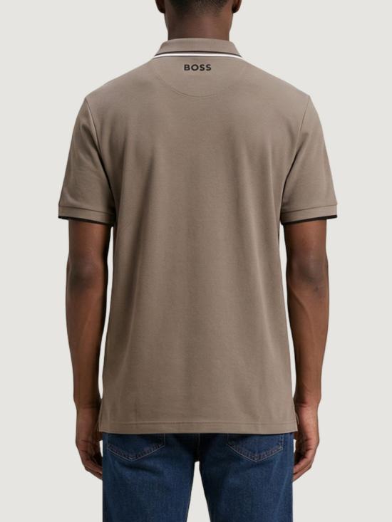 26SS 보스 폴로 티셔츠 50469102 335 Coffee - BOSS