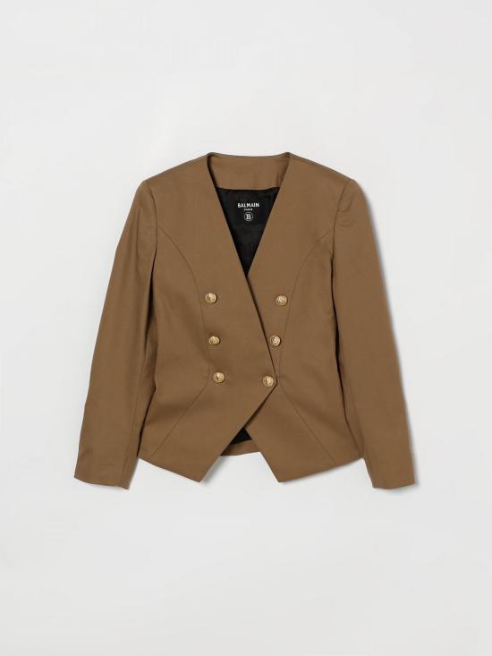 26SS [키즈] 발망 캐주얼 자켓 BY2A24G0197 315 Brown