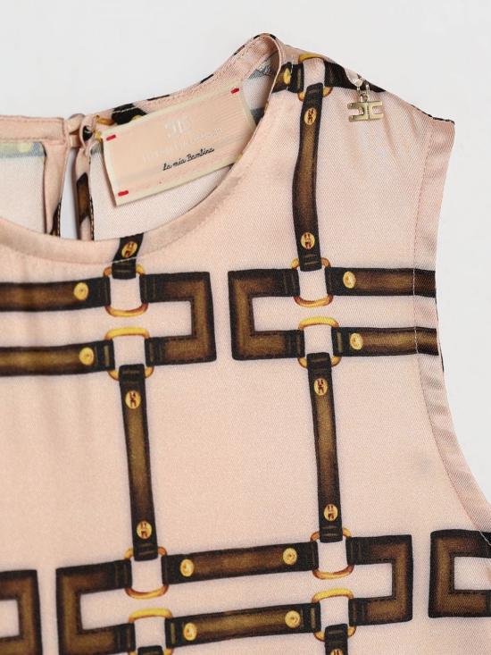 26SS [키즈] 엘리자베타프랜치 티셔츠 EFTO0180TVE02 C053 Brown - ELISABETTA FRANCHI