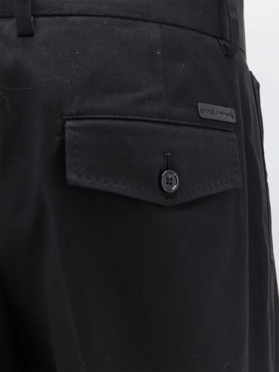 26SS 돌체앤가바나 스트레이트 팬츠 GP1O8TFUFJU N0000 Black - DOLCE & GABBANA