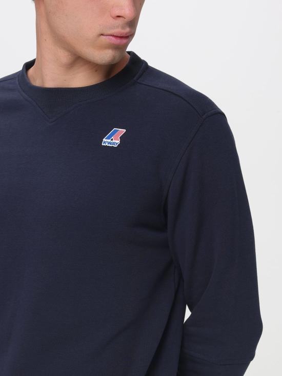 26SS 까웨 긴팔 티셔츠 K1126FW K89 Blue - K-WAY