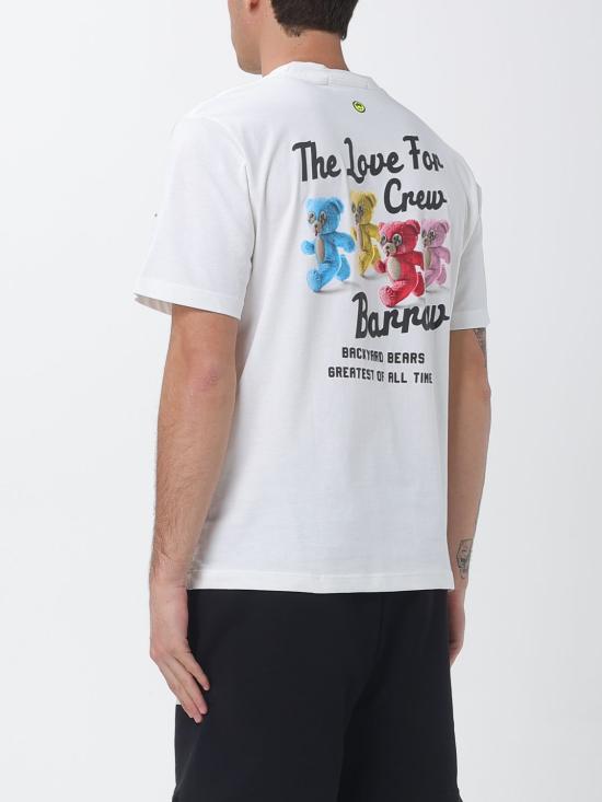 26SS 바로우 반팔 티셔츠 S6BWUATH077 412 Brown - BARROW