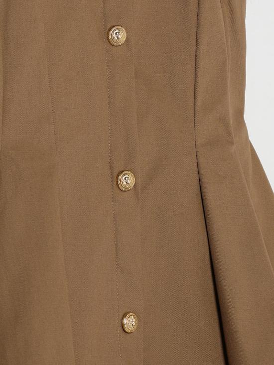 26SS [키즈] 발망 원피스 BY1C02G0197 315 Brown - BALMAIN