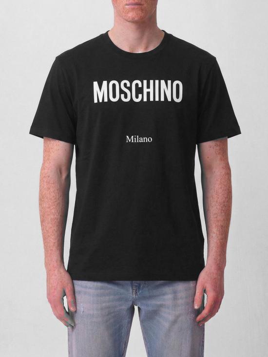 26SS 모스키노 반팔 티셔츠 261ZZV07130241 1555 Black