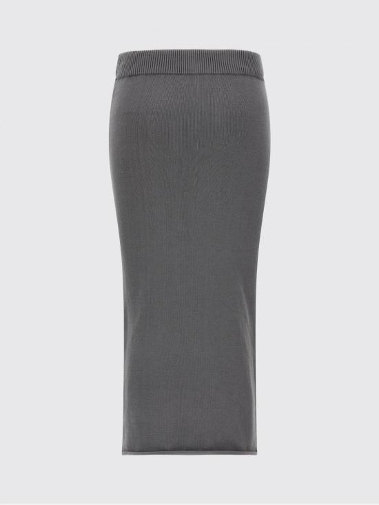 26SS 엔타이어 스튜디오 롱 스커트 ESSS26SK01252 0799 Grey - ENTIRE STUDIOS