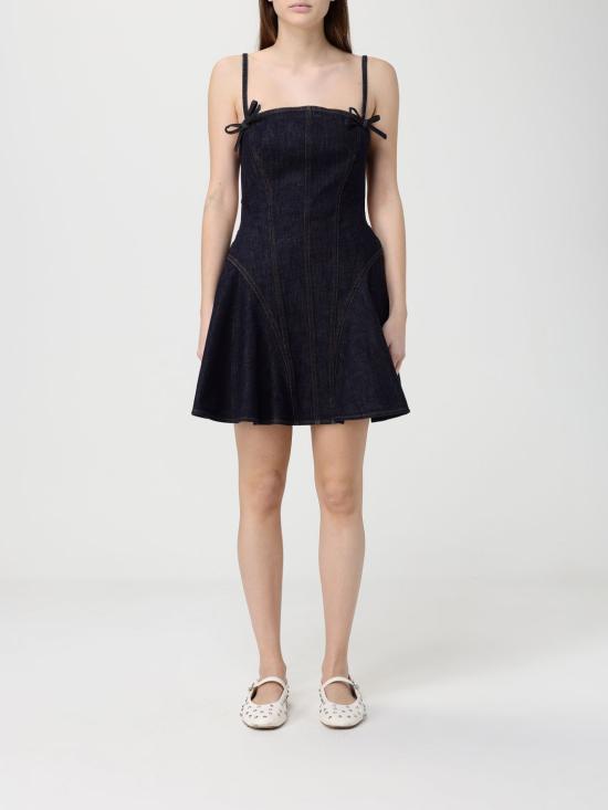 26SS 셀프 포트레이트 롱 원피스 SS26802SBL Blue