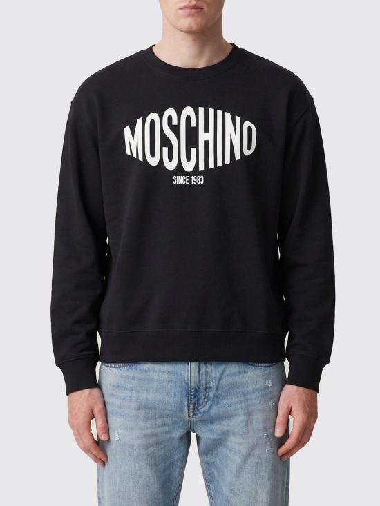 26SS 모스키노 긴팔 티셔츠 261ZZA17130228 1555 Black