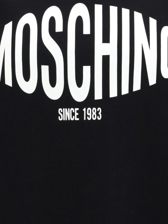 26SS 모스키노 긴팔 티셔츠 261ZZA17130228 1555 Black - MOSCHINO