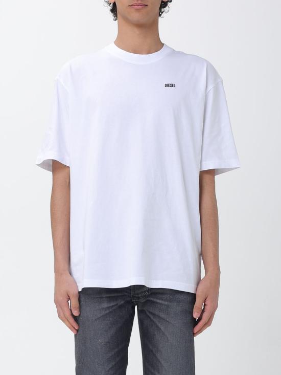 26SS 디젤 반팔 티셔츠 A224820PLAT 100 White