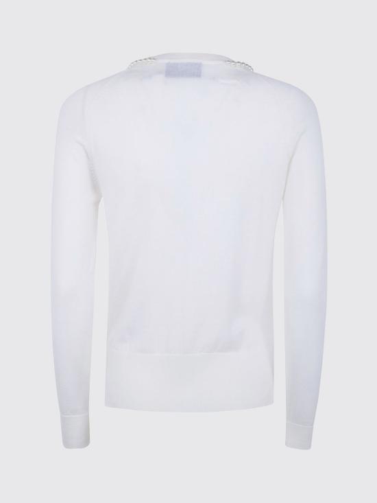 26SS 시몬로샤 스웨터 KMK13WB0647 IVORYPEARL2 Ivory - SIMONE ROCHA