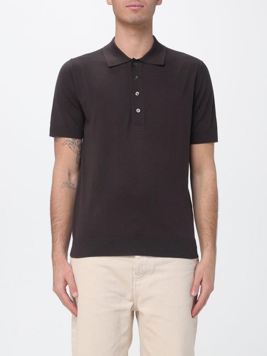 26SS 파올로페코라 폴로 티셔츠 A006F200 2345 Brown