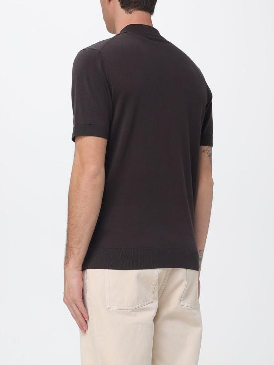 26SS 파올로페코라 폴로 티셔츠 A006F200 2345 Brown - PAOLO PECORA