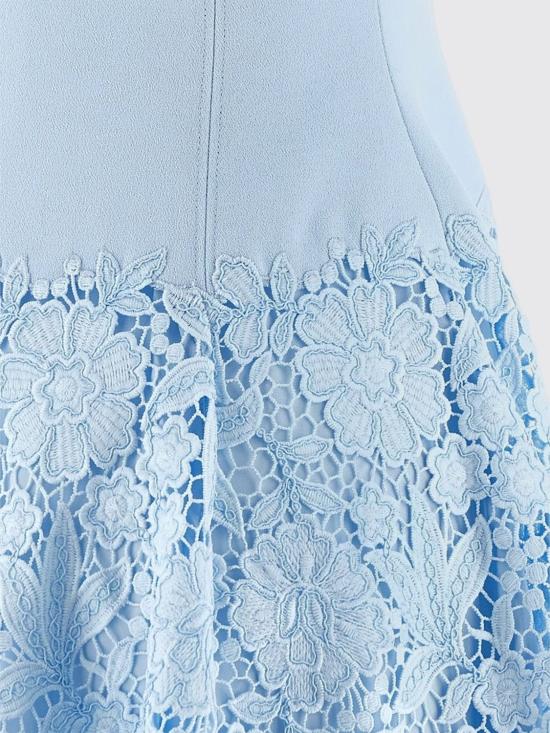 26SS 셀프 포트레이트 롱 원피스 SS26095SBL Blue - SELF PORTRAIT