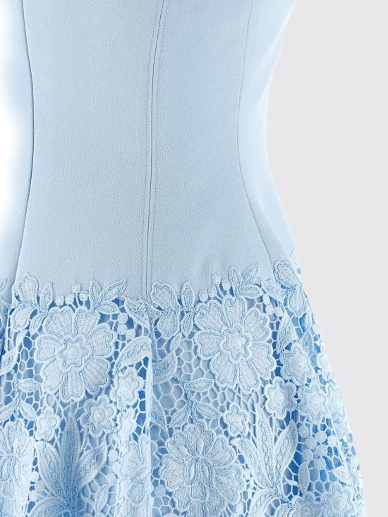 26SS 셀프 포트레이트 롱 원피스 SS26095SBL Blue - SELF PORTRAIT