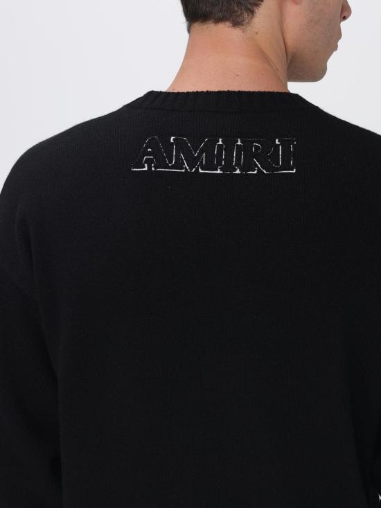 26SS 아미리 스웨터 AMTOKN1003 001 Black - AMIRI