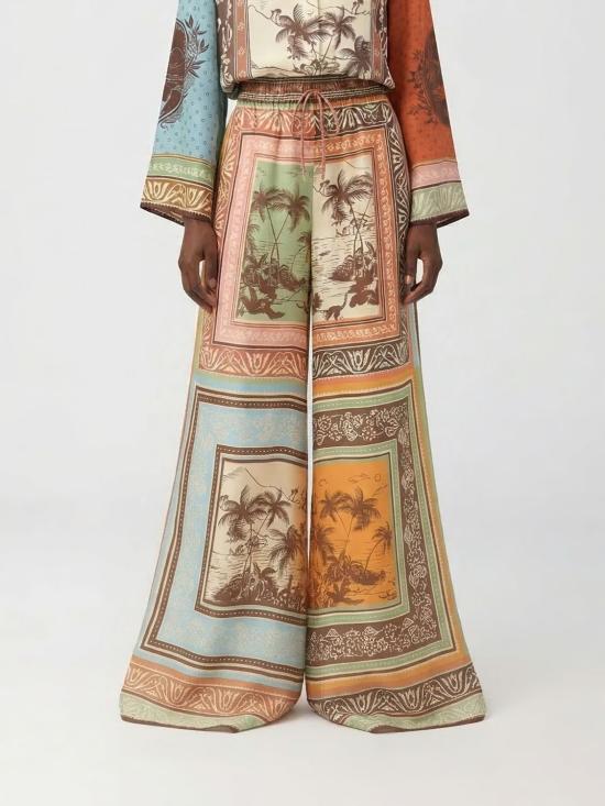 26SS 알레메 팔라초 팬츠 6951P MULTI Multicolor