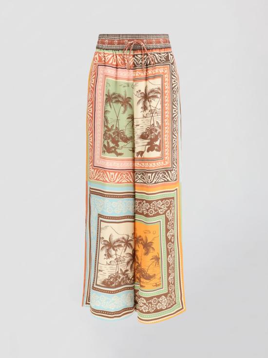 26SS 알레메 팔라초 팬츠 6951P MULTI Multicolor - ALEMAIS