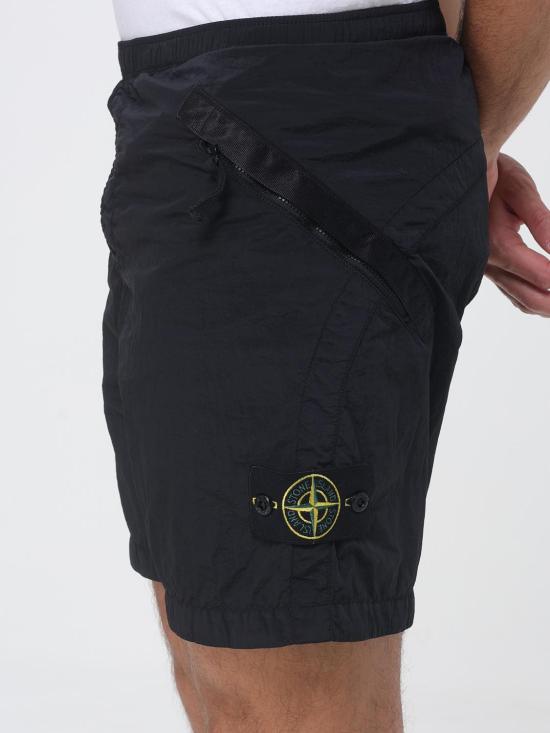 26SS 스톤 아일랜드 숏팬츠 L100008S0019 V0029 Black - STONE ISLAND
