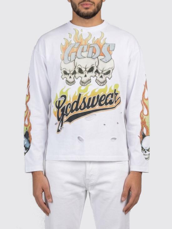 26SS 지씨디에스 반팔 티셔츠 C1MWQC060J079 316Y White