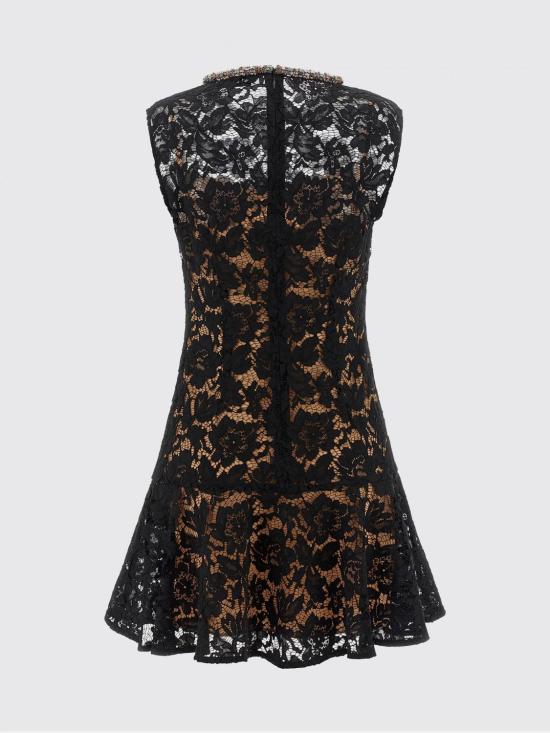 26SS 셀프 포트레이트 롱 원피스 SS26164SBB Black - SELF PORTRAIT