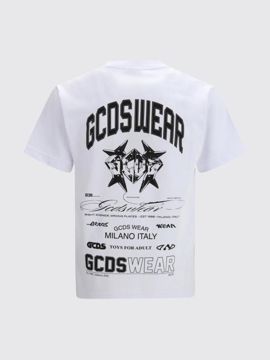 26SS 지씨디에스 반팔 티셔츠 C1MWQC070J079 100B White - GCDS