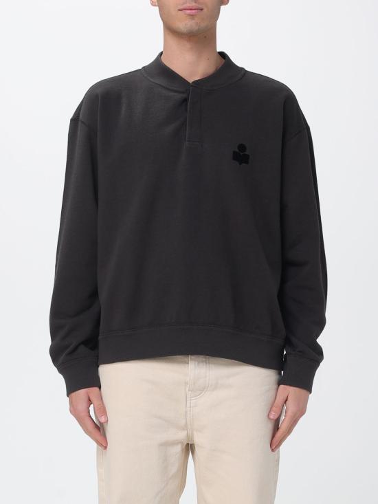 26SS 이자벨마랑 긴팔 티셔츠 SW0162HAB1M18H 02FK Black