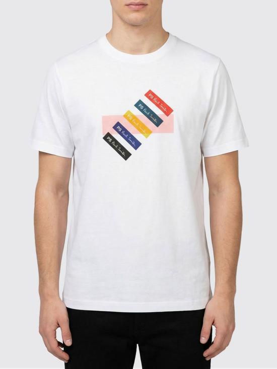 26SS 폴 스미스 지브라 패치 반팔 M2R011RVP5798 01 White