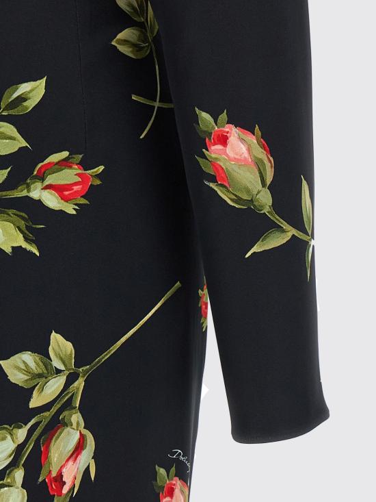 26SS 돌체앤가바나 롱 원피스 F610FTFSICD HN5ZN Black - DOLCE & GABBANA