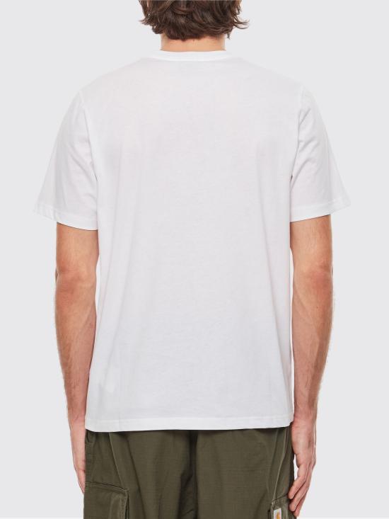 26SS 폴 스미스 지브라 패치 반팔 M2R011RKZEBRA4 01 White - PAUL SMITH