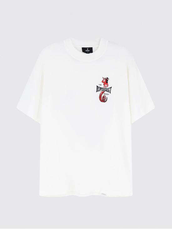 26SS 리프레젠트 반팔 티셔츠 MLM100598 72 White - REPRESENT